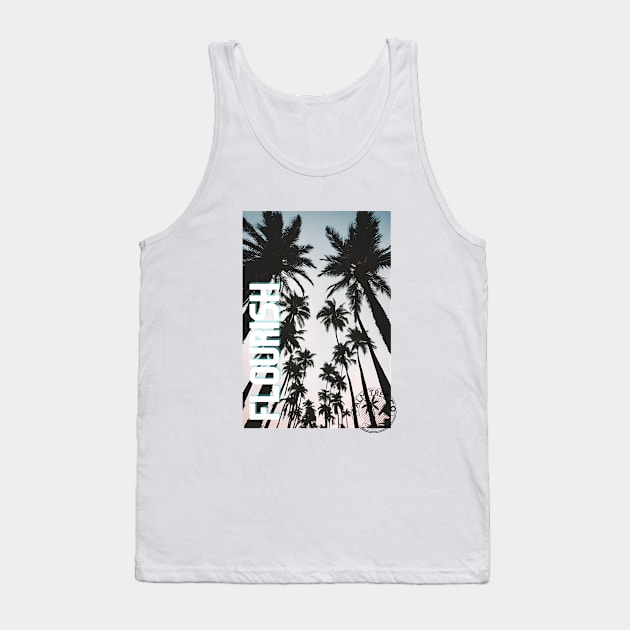 Palm Tree Blvd | Flourish Tank Top by Fruitful Ink